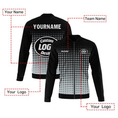 Custom Jacket Bomber Full-Snap Varsity Letterman Personalized Jacket PR092-D020346-3