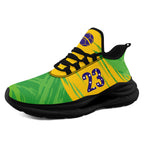 Custom 2026 World Cup Brazil Sneakers DIY Country Flag Running Shoes Lightweight Sport Shoes Gift for Football Fans Personalized Team Name and Logo FN079-F027080-10
