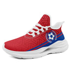 Custom South Korea 2026 World Cup Sneakers DIY Country Flag Running Shoes Lightweight Sport Shoes Gift for Football Fans Personalized Team Name and Logo FN079-F009131-1