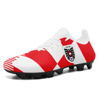 Custom Austria 2026 World Cup Sneakers DIY Country Flag Running Shoes Lightweight Sport Shoes Gift for Football Fans Personalized Team Name and Logo SC02-F020029-3