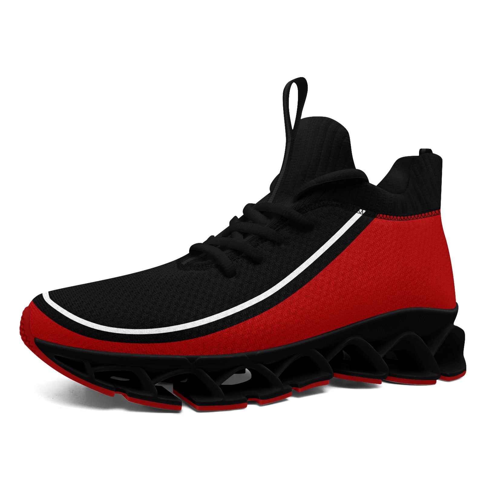 Custom Black Red Maxsoul Shoes Personalized Sneaker FN030XD-D020388-3