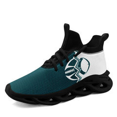 Custom White Green Pennsylvania Maxsoul Shoes Personalized Sneaker FN030A-D028017-12