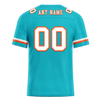 Custom Cyan Classic Style Personalized Authentic Football Jersey FBJ02-bd0a70ba