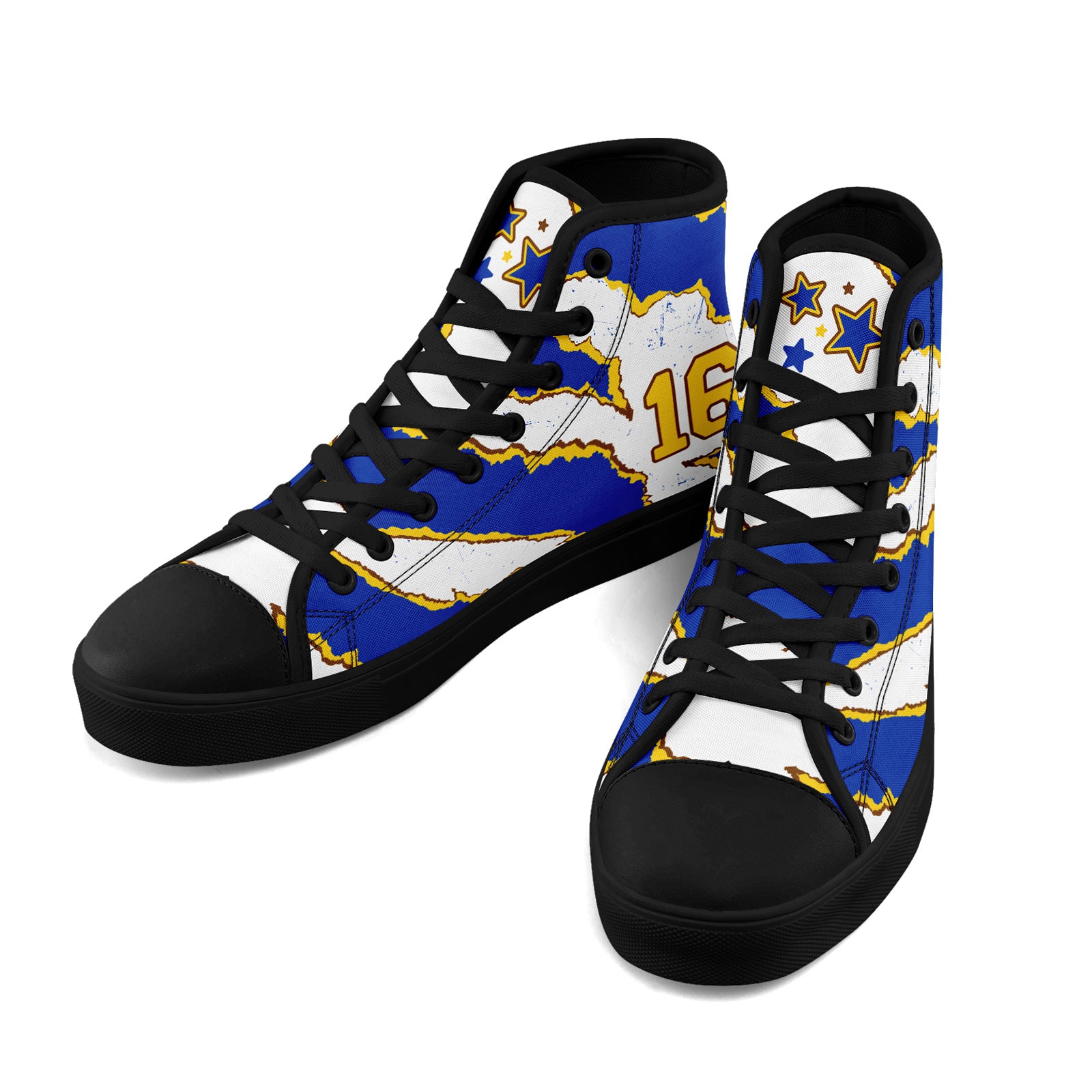 Custom Uruguay 2026 World Cup Sneakers DIY Country Flag Running Shoes Lightweight Sport Shoes Gift for Football Fans Personalized Team Name and Logo FN024-F009125-8