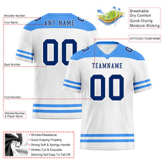 Custom Tennessee Personalized Authentic Football Jersey FBJ02-E0607-10