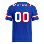 Custom Blue Classic Style Personalized Authentic Football Jersey FBJ02-bd0a70ca