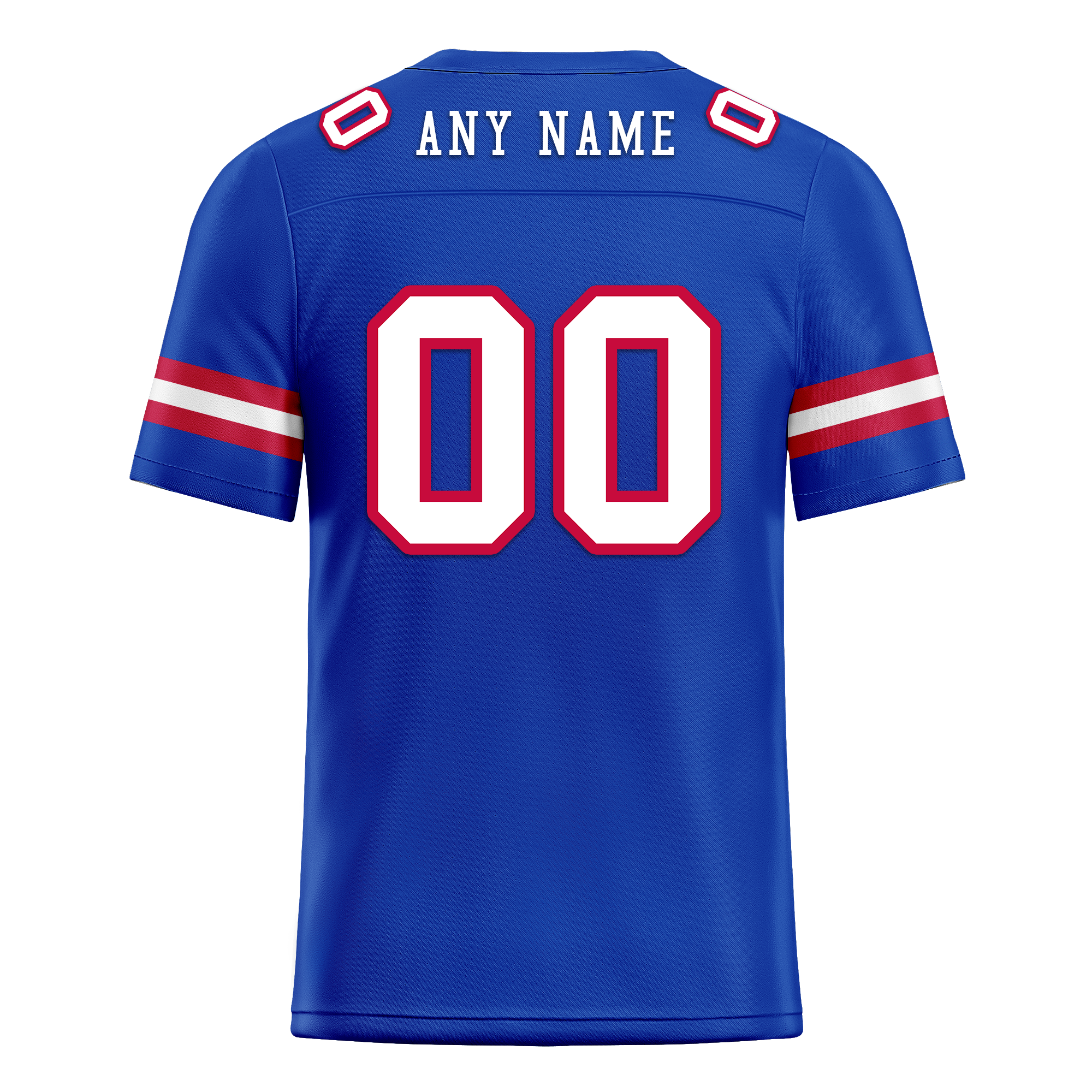 Custom Blue Classic Style Personalized Authentic Football Jersey FBJ02-bd0a70ca