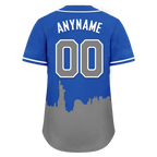 Custom Blue Gray City Edition Personalized Authentic Baseball Jersey BSBJ01-D017124