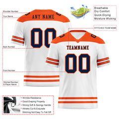 Custom Denver Personalized Authentic Football Jersey FBJ02-E0607-13