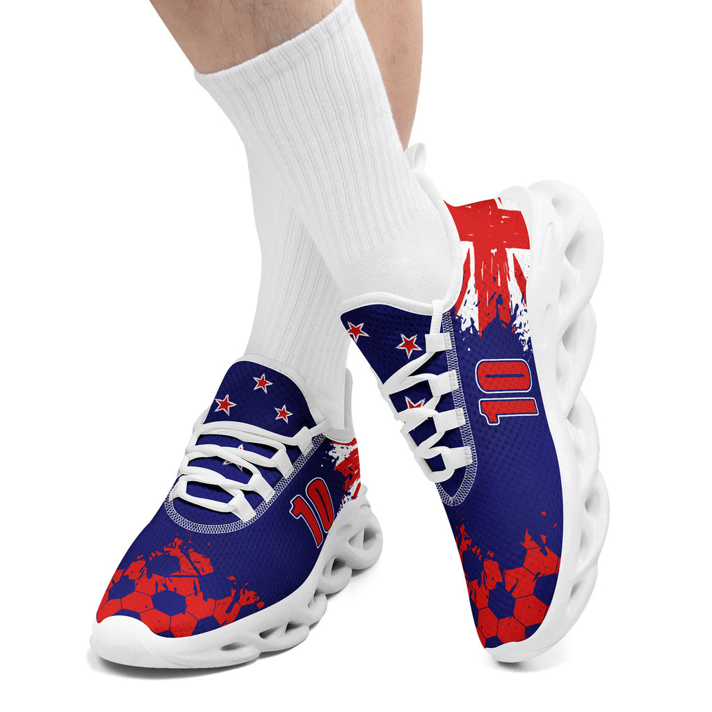Custom 2026 World Cup New Zealand Sneakers DIY Country Flag Running Shoes Lightweight Sport Shoes Gift for Football Fans Personalized Team Name and Logo FN003-F027079-7