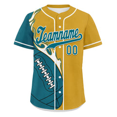 Custom Yellow Cyan Jersey and TN Shoes Combo Offer Personalized ZH-D0200101-16