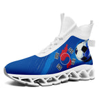 Custom South Korea 2026 World Cup Sneakers DIY Country Flag Running Shoes Lightweight Sport Shoes Gift for Football Fans Personalized Team Name and Logo FN029XD-F009084-5