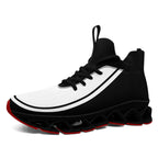Custom Black White Maxsoul Shoes Personalized Sneaker FN030XD-D020388-8