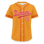 Custom Yellow Classic Style Red Personalized Authentic Baseball Jersey UN002-bd0b00d8-ad
