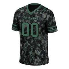 Custom Camo Personalized Authentic Football Jersey FBJ02-D06112