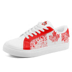 Custom Canada 2026 World Cup Sneakers DIY Country Flag Running Shoes Lightweight Sport Shoes Gift for Football Fans Personalized Team Name and Logo FN023-F020031-1
