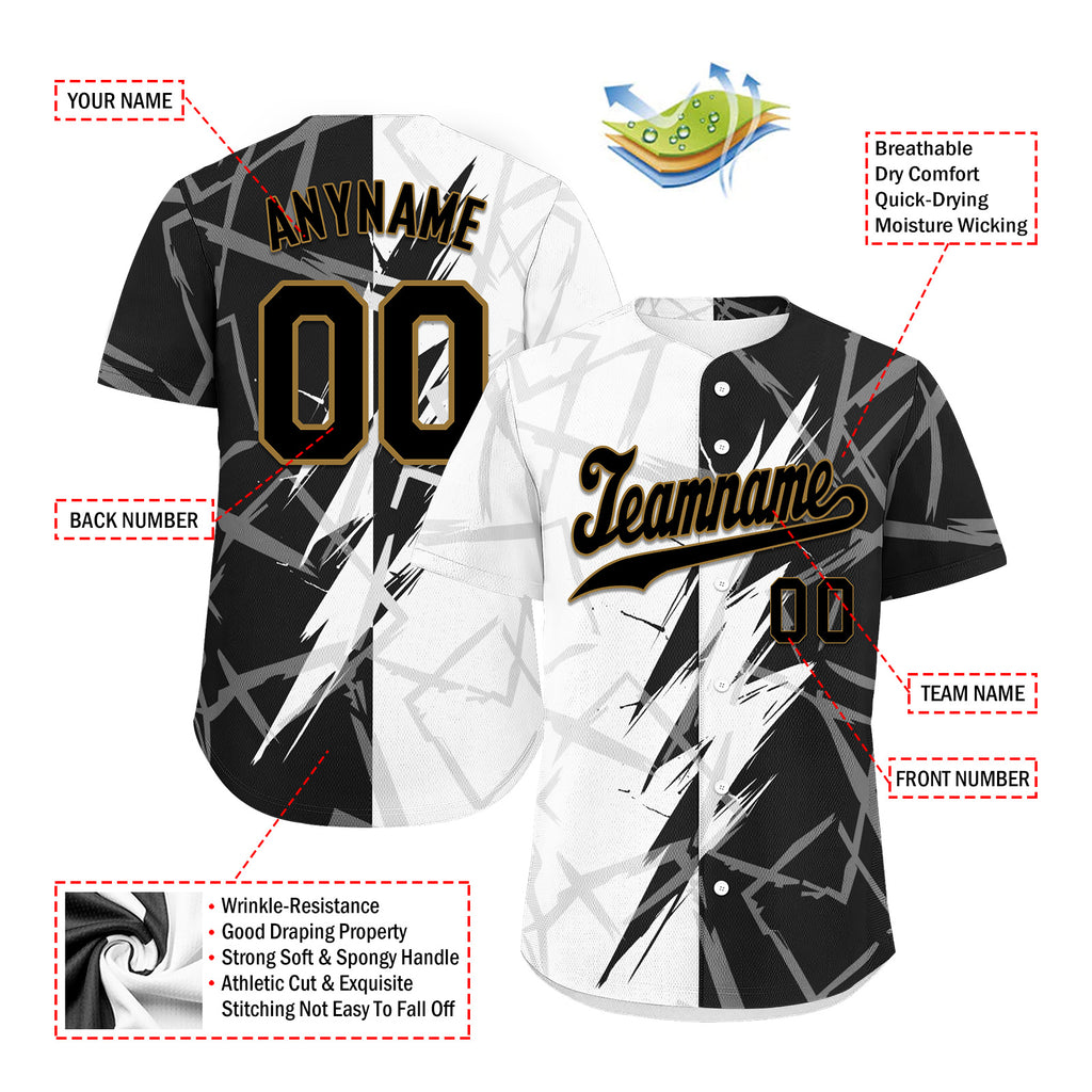 Custom Personalized Authentic Baseball Jersey BSBJ01-E027003