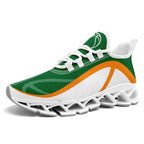 Custom Green Orange Maxsoul Shoes Personalized Sneaker FN003XD-D020391-18