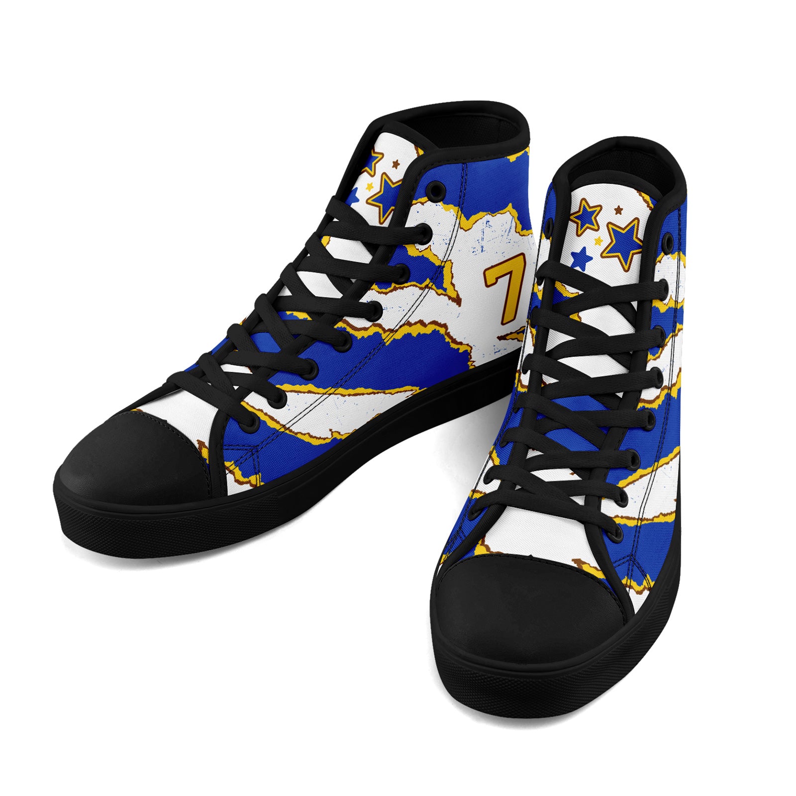 Custom Uruguay 2026 World Cup Sneakers DIY Country Flag Running Shoes Lightweight Sport Shoes Gift for Football Fans Personalized Team Name and Logo FN024-F009125-6