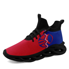 Custom Blue Red New York Maxsoul Shoes Personalized Sneaker FN030A-D028017-18