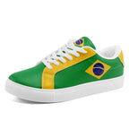 Custom 2026 World Cup Brazil Sneakers DIY Country Flag Running Shoes Lightweight Sport Shoes Gift for Football Fans Personalized Team Name and Logo FN023-F027052-1