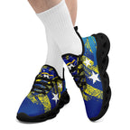 Custom Curaçao 2026 World Cup Sneakers DIY Country Flag Running Shoes Lightweight Sport Shoes Gift for Football Fans Personalized Team Name and Logo FN003-F009074-4