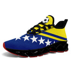 Custom Curaçao 2026 World Cup Sneakers DIY Country Flag Running Shoes Lightweight Sport Shoes Gift for Football Fans Personalized Team Name and Logo FN003XD-F009091-5