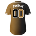 Custom Black Gold Gradient Fashion Personalized Authentic Baseball Jersey BSBJ01-D0a7a0d