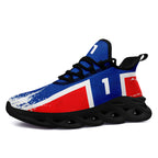 Custom 2026 World Cup Norway Sneakers DIY Country Flag Running Shoes Lightweight Sport Shoes Gift for Football Fans Personalized Team Name and Logo FN003-F027078-1