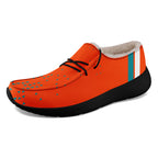 Custom Orange Green Miami Shoes Personalized Sneaker FN042-D020279-24