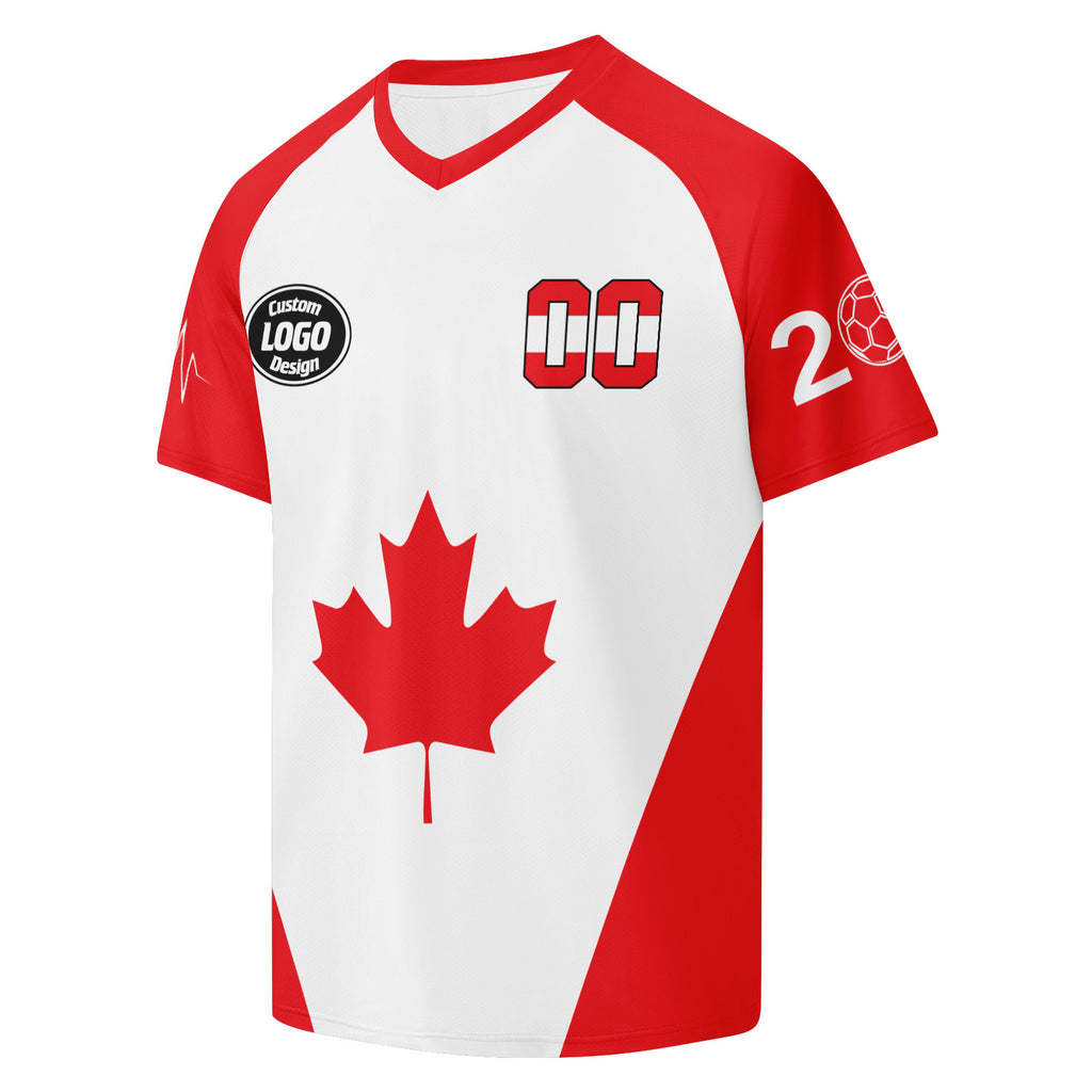 Custom Canada 2026 World Cup Football Shirt Customized Soccer Jersey for Fans Add Your Name & Number FZ190-F023094-4