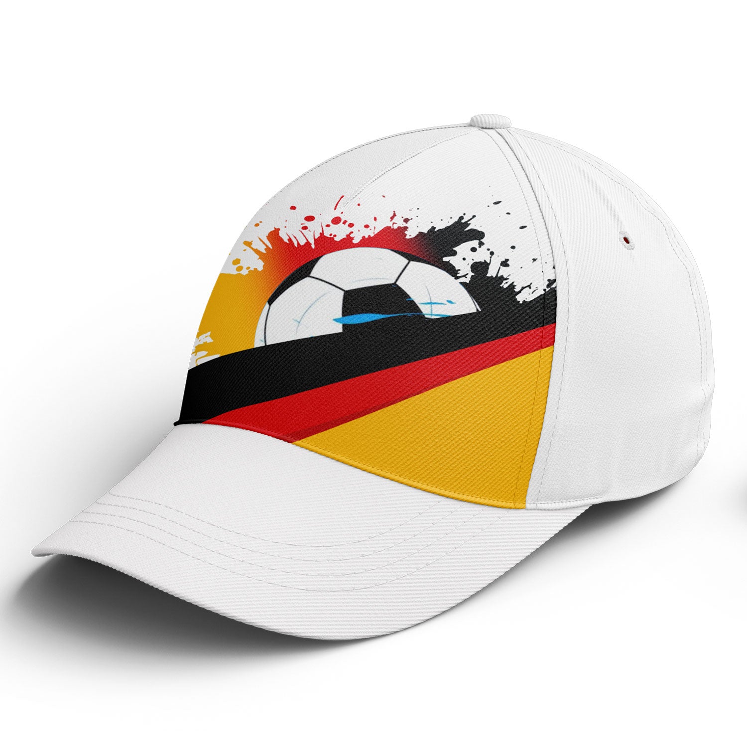 Personalized 2026 Germany Soccer Fan Hat - Add Your Name & Design Custom 2026 Football Tournament Hat YW061-F028095-1