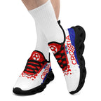 Custom Croatia 2026 World Cup Sneakers DIY Country Flag Running Shoes Lightweight Sport Shoes Gift for Football Fans Personalized Team Name and Logo FN003-F009104-4