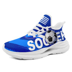 Custom Uruguay 2026 World Cup Sneakers DIY Country Flag Running Shoes Lightweight Sport Shoes Gift for Football Fans Personalized Team Name and Logo FN079-F009082-5