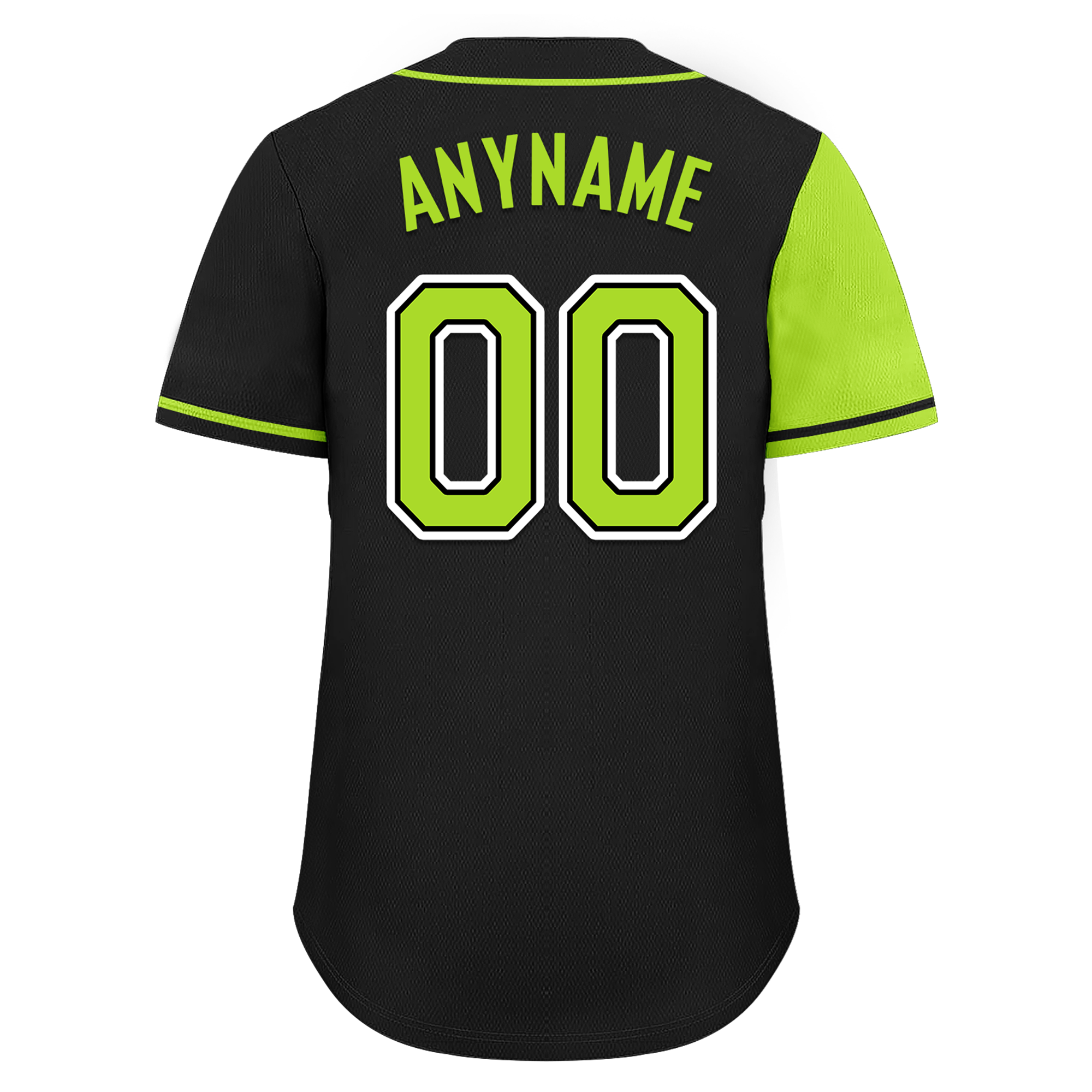 Custom Green Black Skull Fashion Personalized Authentic Baseball Jersey BSBJ01-D017153