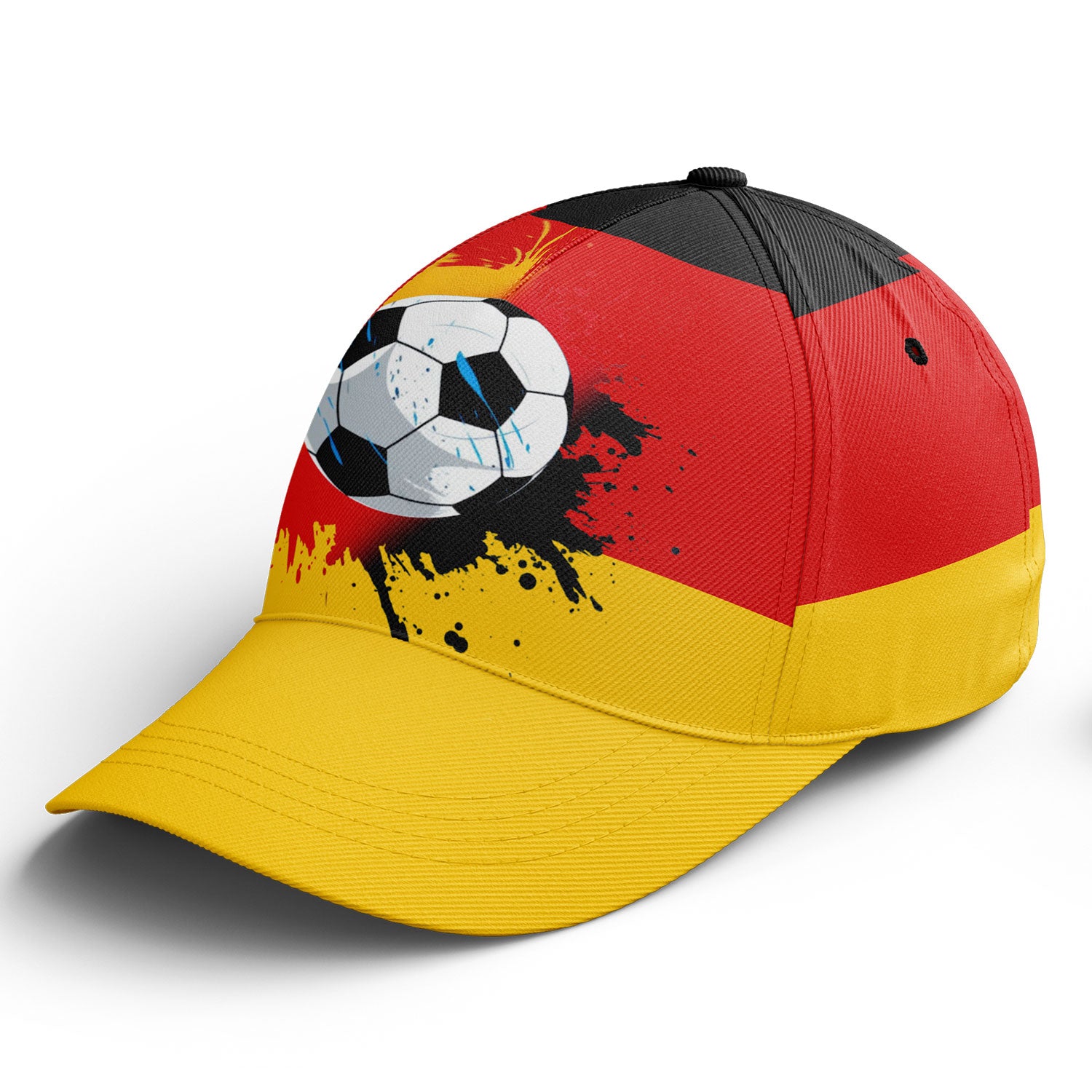 Personalized 2026 Germany Soccer Fan Hat - Add Your Name & Design Custom 2026 Football Tournament Hat YW061-F028095-4