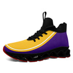 Custom Purple Yellow Maxsoul Shoes Personalized Sneaker FN030XD-D020388-26