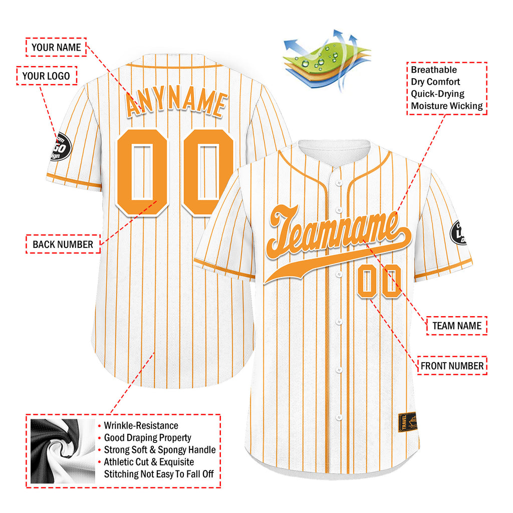 Custom Stripe Fashion Personalized Authentic Baseball Jersey BSBJ01-E025078-1