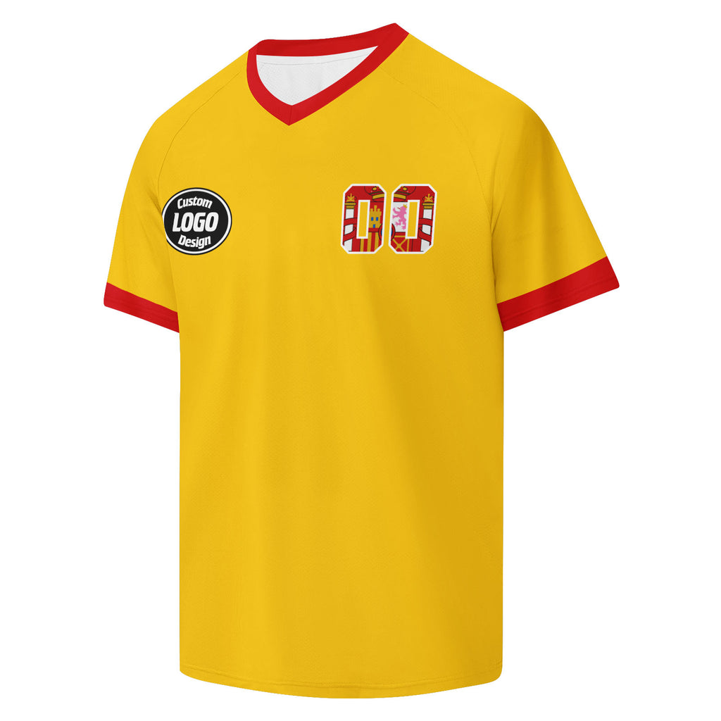 Custom Spain 2026 World Cup Football Shirt Customized Soccer Jersey for Fans Add Your Name & Number FZ190-F025072-3