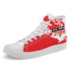 Custom 2026 World Cup Canada Sneakers DIY Country Flag Running Shoes Lightweight Sport Shoes Gift for Football Fans Personalized Team Name and Logo FN024-F023064-5