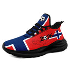Custom 2026 World Cup Norway Sneakers DIY Country Flag Running Shoes Lightweight Sport Shoes Gift for Football Fans Personalized Team Name and Logo FN079-F027070-2