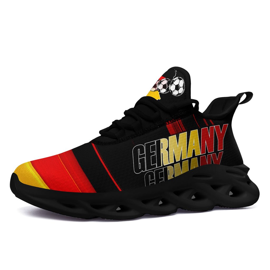 Custom Germany 2026 World Cup Sneakers DIY Country Flag Running Shoes Lightweight Sport Shoes Gift for Football Fans Personalized Team Name and Logo FN003-F025035-3