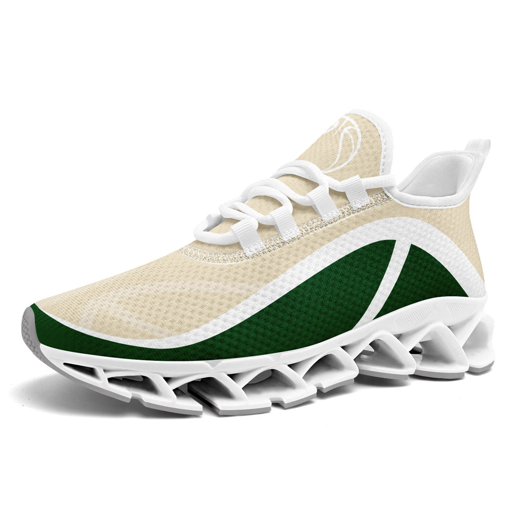 Custom Green Cream Maxsoul Shoes Personalized Sneaker FN003XD-D020391-14