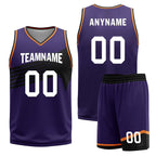 Custom Purple Green Orange Phoenix City Edition Personalized Reversible Basketball Set Sports Basketball Jersey BBJ01R-D0610-24-COOLMAX