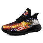 Custom United States 2026 World Cup Sneakers DIY Country Flag Running Shoes Lightweight Sport Shoes Gift for Football Fans Personalized Team Name and Logo FN079-F018033-1
