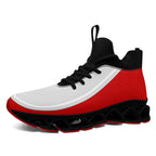 Custom Red Gray Maxsoul Shoes Personalized Sneaker FN030XD-D020388-21