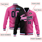 Custom Gradient Fashion Jacket Bomber Full-Snap Varsity Letterman Personalized Jacket FZ005-D028016-20