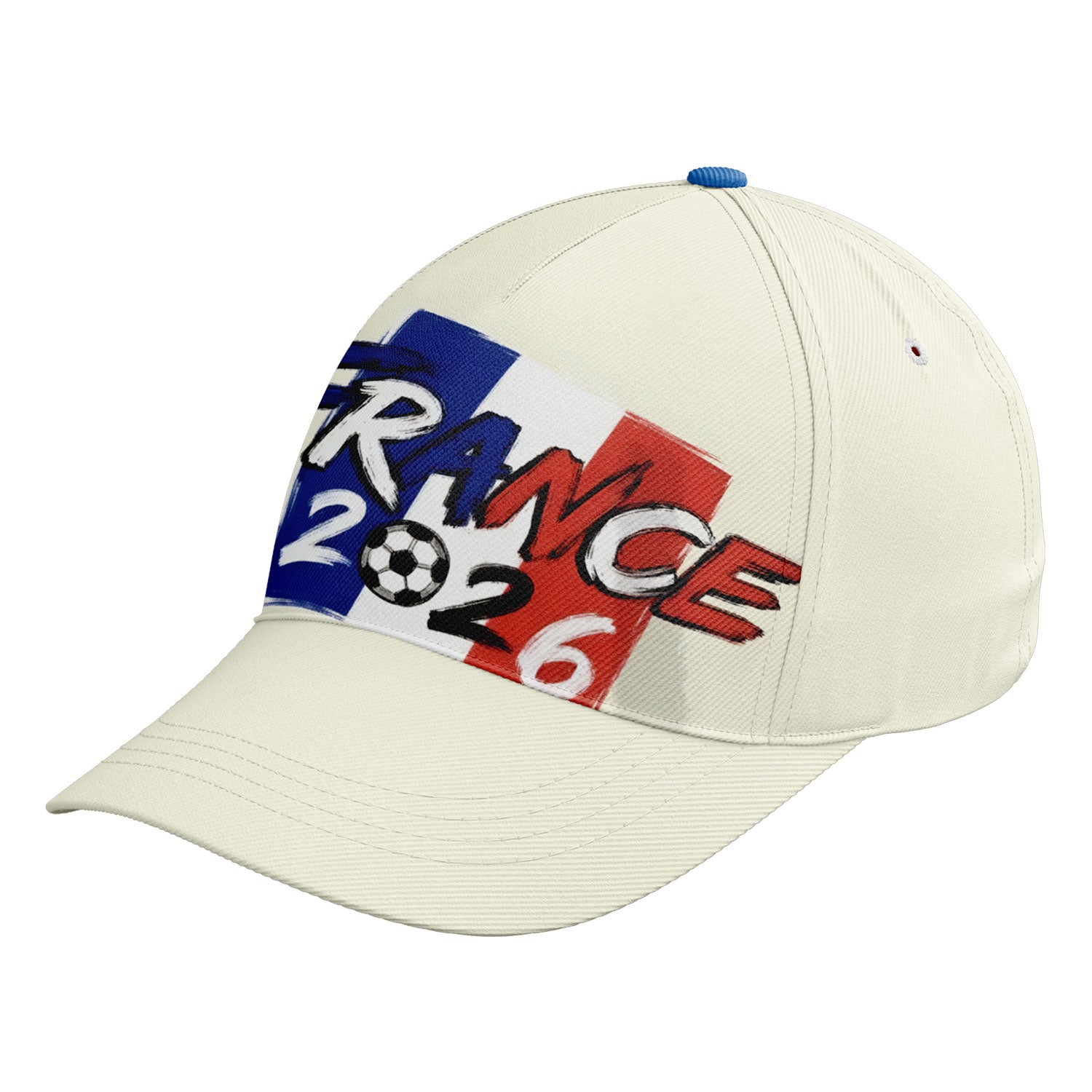 Personalized 2026 France Soccer Fan Hat - Add Your Name & Design Custom 2026 Football Tournament Hat YW061-F025082-6