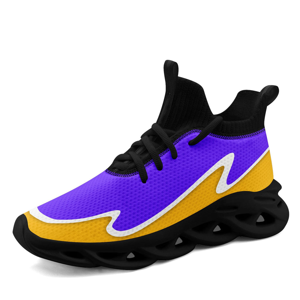 Custom Purple Yellow Maxsoul Shoes Personalized Sneaker FN030A-E020011-7