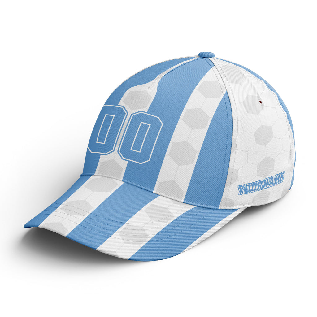 Custom 2026 World Cup Argentina High Quality Soccer Stadium Version Jersey Sneakers Sports Shoes and Hat Combo Offer Personalized Team Name and Logo ZH-F027090-2